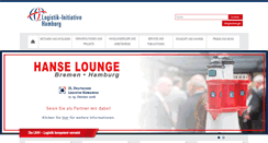Desktop Screenshot of hamburg-logistik.net