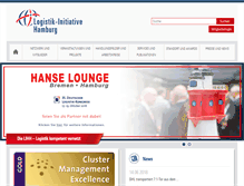 Tablet Screenshot of hamburg-logistik.net